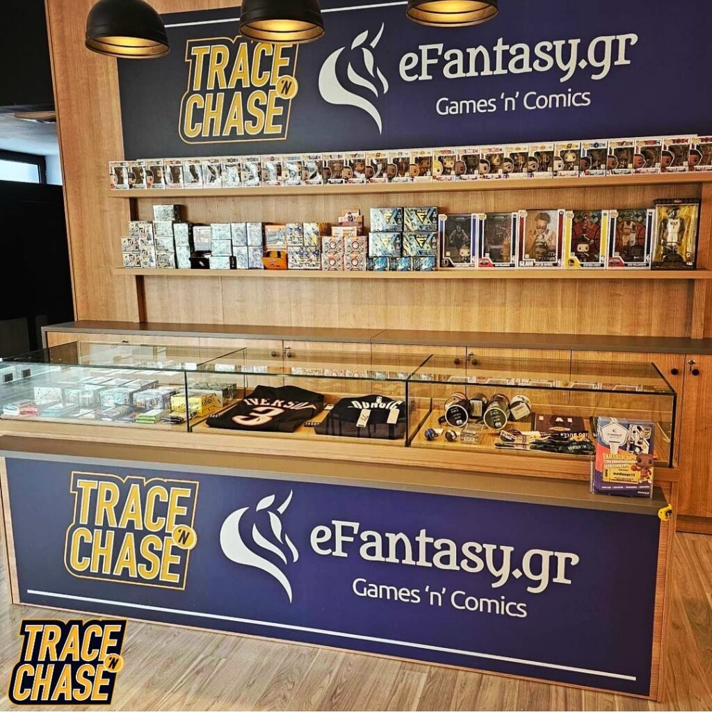 Trace ‘n Chase Launches Brand New Shop at the Eurohoops Dome in Athens, Greece!