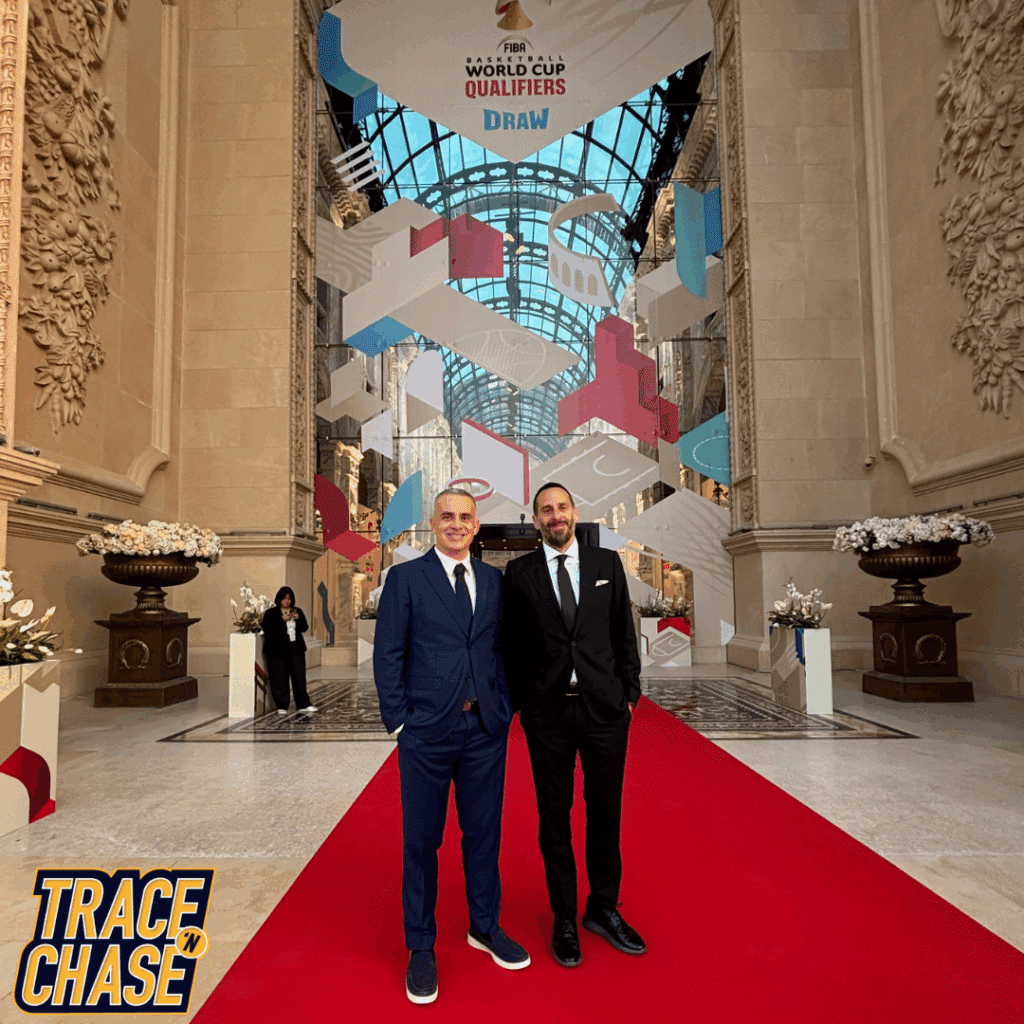 Trace ‘n Chase Attends the FIBA Basketball World Cup 2027 Draw in Doha, Qatar!