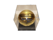 Acrylic Basketball Display Case With Black Base - Image 4