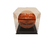 Acrylic Basketball Display Case With Black Base - Image 2