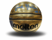 Nick Galis Autographed Authentic Molten Gold BG-SL7 Basketball