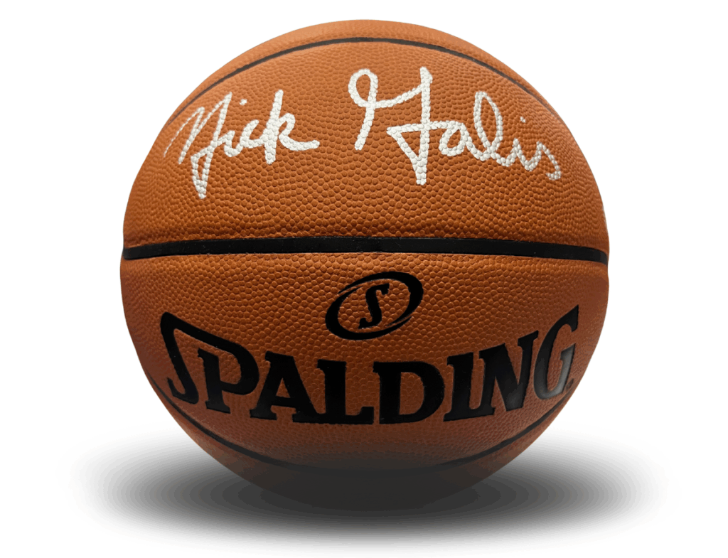 Nick Galis Autographed Authentic Spalding NBA Game Basketball