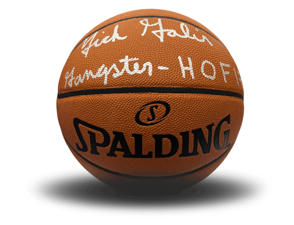 Nick Galis Autographed Authentic Spalding NBA Game Basketball