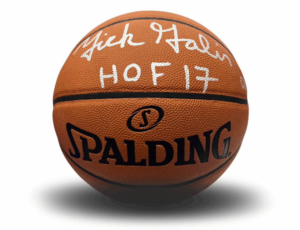 Nick Galis Autographed Authentic Spalding NBA Game Basketball