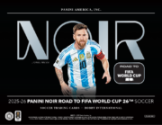 2025-26 Panini Noir Road to FIFA World Cup 2026 Soccer