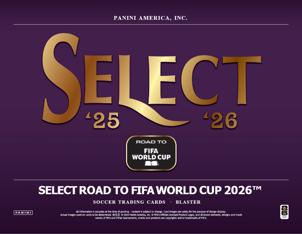 2025-26 Panini Select Road To FIFA World Cup 2026 Soccer