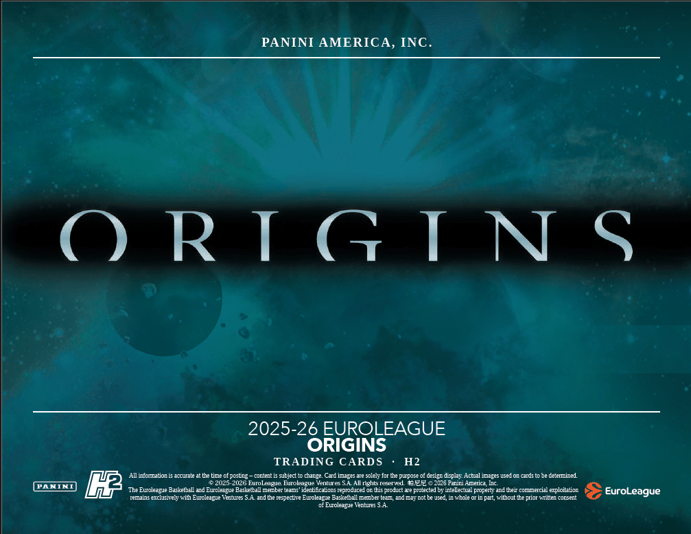 2025-26 Panini EuroLeague Origins Basketball