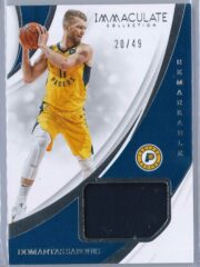 Domantas Sabonis Panini Immaculate 2018 19 Remarkable 2049 1 scaled